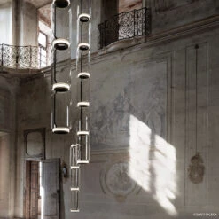 FLOS Noctambule LED Hanging Light 6 High Cylinders -Flos Sales Store 3510551 2