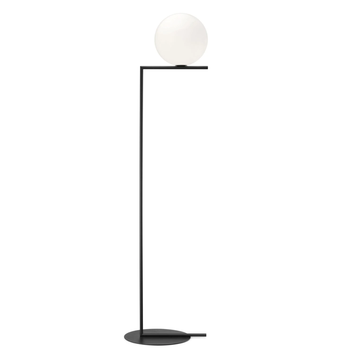 FLOS IC F2 Floor Lamp Black Ø 30 Cm 7 FLOS IC F2 Floor Lamp Black Ø 30 Cm - Image 5