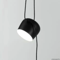 FLOS Aim Small LED Hanging Light, Black -Flos Sales Store 3510565 3