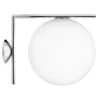 FLOS IC C/W2 Wall Light, Chrome Ø 30 Cm -Flos Sales Store 3510576