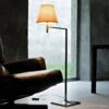 FLOS KTribe F1 Floor Lamp, Fabric Lampshade, Beige