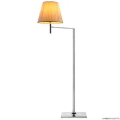 FLOS KTribe F1 Floor Lamp, Fabric Lampshade, Beige -Flos Sales Store 3510585 2