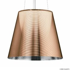 FLOS KTribe S3 Hanging Light, Metallic Bronze