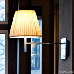 FLOS KTribe W Wall Light, Fabric Lampshade, Beige -Flos Sales Store 3510602 5