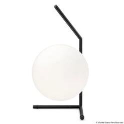 FLOS IC T1 Low Designer Table Lamp Black -Flos Sales Store 3510634 2