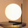 FLOS IC T2 Table Lamp, Black
