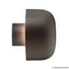 FLOS Bellhop Outdoor Wall Light 4,000 K Dark Brown