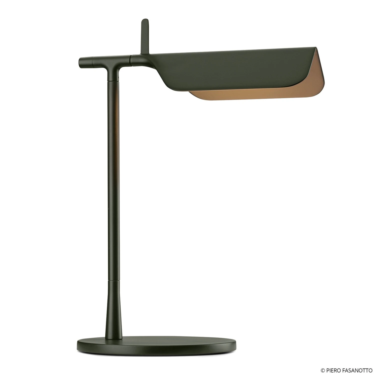 FLOS Tab T LED Table Lamp, Matt Dark Green 3 FLOS Tab T LED Table Lamp, Matt Dark Green
