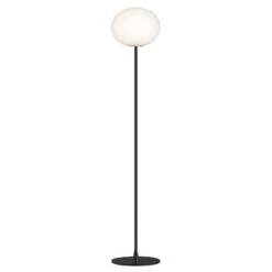 FLOS Glo-Ball F2 Floor Lamp, Black
