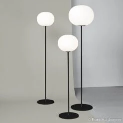 FLOS Glo-Ball F3 Floor Lamp, Black -Flos Sales Store 3510662 2