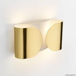 FLOS Foglio Wall Light, Gold -Flos Sales Store 3510663 2