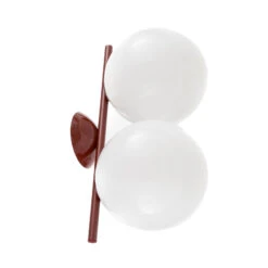 FLOS IC C/W1 Double Wall Light Red Ø 20 Cm -Flos Sales Store 3510671 4