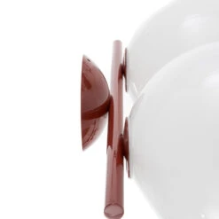 FLOS IC C/W1 Double Wall Light Red Ø 20 Cm -Flos Sales Store 3510671 5