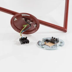 FLOS IC C/W2 Wall Light, Burgundy Red Ø 30 Cm -Flos Sales Store 3510677 6