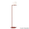 FLOS IC F1 Floor Lamp Burgundy Red Ø 20 Cm -Flos Sales Store 3510678