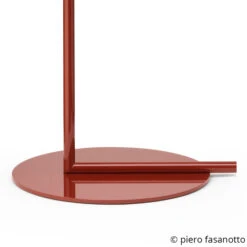 FLOS IC F1 Floor Lamp Burgundy Red Ø 20 Cm -Flos Sales Store 3510678 2
