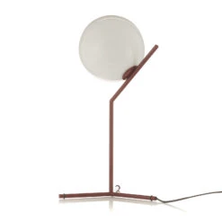 FLOS IC T1 High Table Lamp Burgundy Red -Flos Sales Store 3510682 3