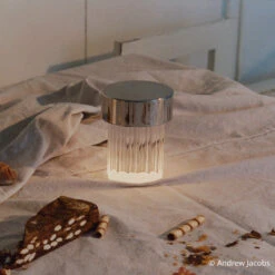 FLOS Last Order LED Table Lamp Fluted IP55 Steel -Flos Sales Store 3510696 2