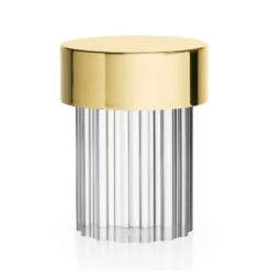 FLOS Last Order LED Table Lamp Fluted IP20 Gold -Flos Sales Store 3510697 2