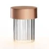FLOS Last Order LED Table Lamp Fluted IP20 Copper -Flos Sales Store 3510698