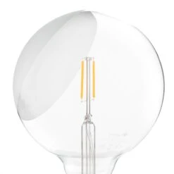 FLOS Lampadina LED Table Lamp Orange, Black Base -Flos Sales Store 3510701 4