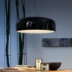 FLOS Smithfield S Hanging Light In Glossy Black -Flos Sales Store 3510716 2