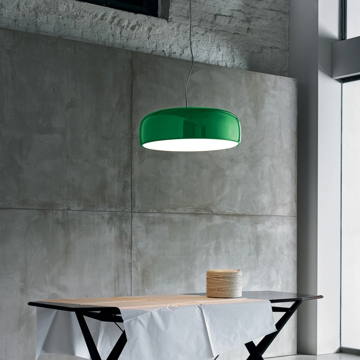 FLOS Smithfield S LED Pendant Light In Green 4 FLOS Smithfield S LED Pendant Light In Green - Image 2