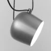 FLOS Aim Small LED Hanging Light, Light Silver