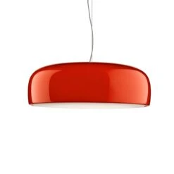 FLOS Smithfield S Pro DALI LED Hanging Light, Red