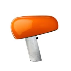 FLOS Snoopy Table Lamp With Dimmer, Orange