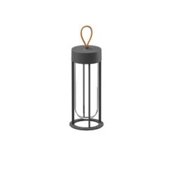 FLOS In Vitro Unplugged LED Light, Grey 2,700 K