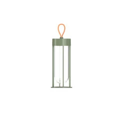 FLOS In Vitro Unplugged LED 3,000 K Light Green