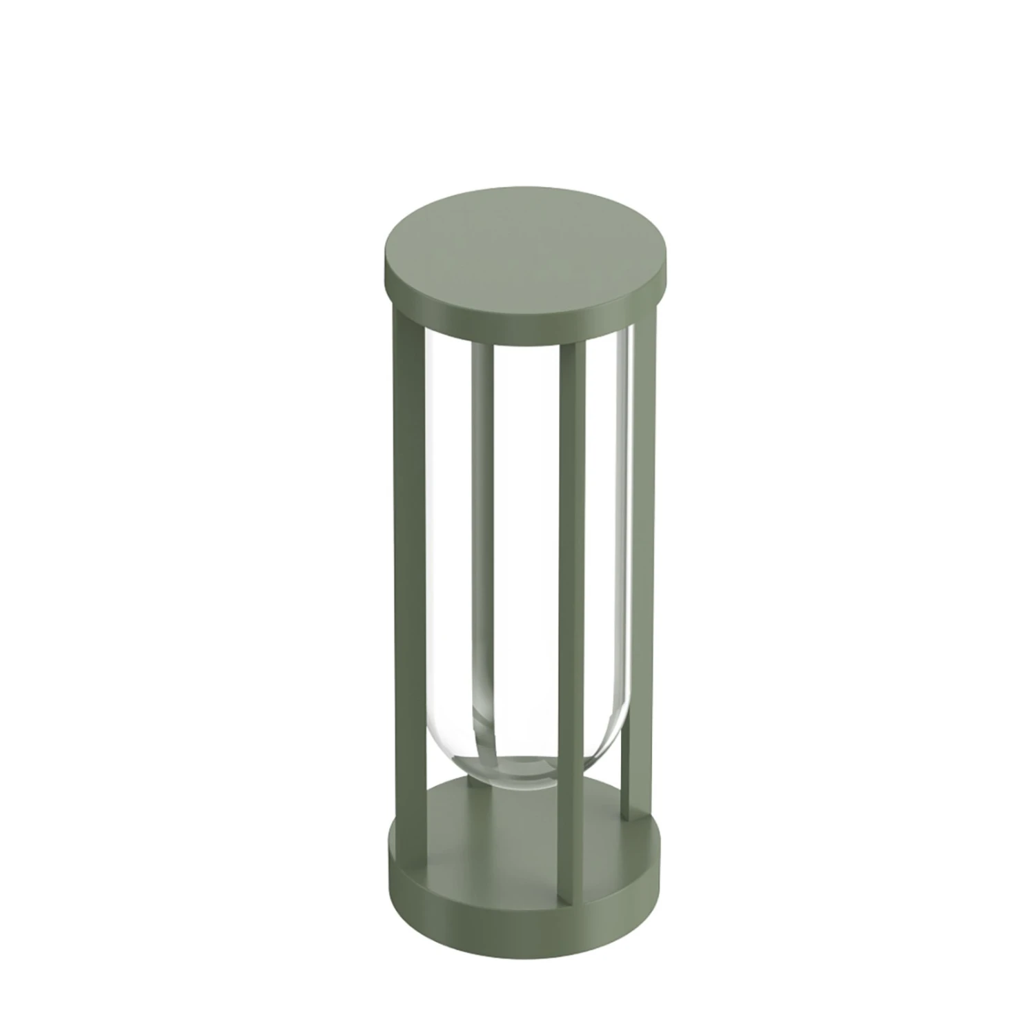 FLOS In Vitro Bollard 1, 2,700 K 40 Cm Light Green 3 FLOS In Vitro Bollard 1, 2,700 K 40 Cm Light Green