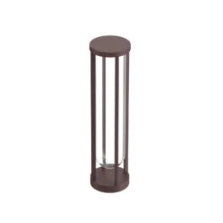FLOS In Vitro Bollard 2, 2,700 K 60 Cm Dark Brown