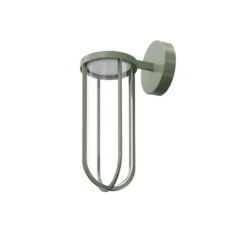 FLOS In Vitro Wall Wall Light, 2,700 K Light Green