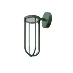 FLOS In Vitro Wall Wall Light, 2,700 K Dark Green
