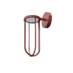 FLOS In Vitro Wall Wall Light, 2,700 K Terracotta