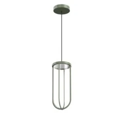 FLOS In Vitro Suspension, 2,700 K, Light Green