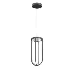 FLOS In Vitro Suspension, 2,700 K, Anthracite