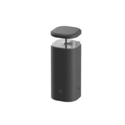 FLOS Pointbreak Bollard 2, 2,700 K Anthracite 30cm
