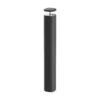 FLOS Pointbreak Bollard 2, 2,700 K Anthracite 90cm
