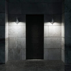 FLOS Captain Flint Outdoor Wall Lamp 2,700 K Black -Flos Sales Store 3510877 2