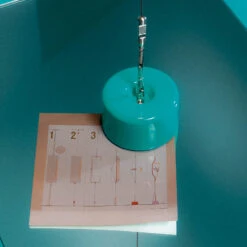 FLOS Parentesi D 50 Hanging Light, Turquoise -Flos Sales Store 3510913 4