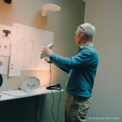 FLOS Oplight W1 LED Wall Light, Textured White -Flos Sales Store 3510915 2