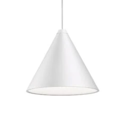 FLOS String Light Cone Hanging White 12 M Touch