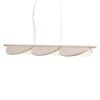 FLOS Almendra Linear LED Hanging Light 3-bulb Pink