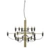 Flos 2097/18 Sarfatti Chandelier, Brass