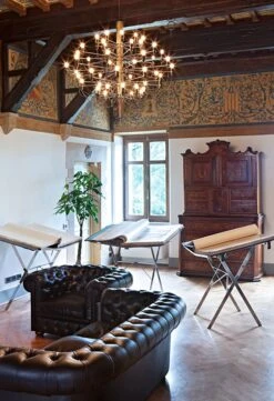 Flos 2097/30 Sarfatti Chandelier, Brass -Flos Sales Store flos 2097 30 sarfatti chandelier 7