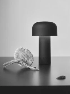 Flos Bellhop Table Lamp Portable, Matte Black -Flos Sales Store flos bellhop table lamp portable 4