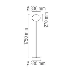 Flos Glo-Ball F2 Floor Lamp -Flos Sales Store flos glo ball f2 floor lamp 2